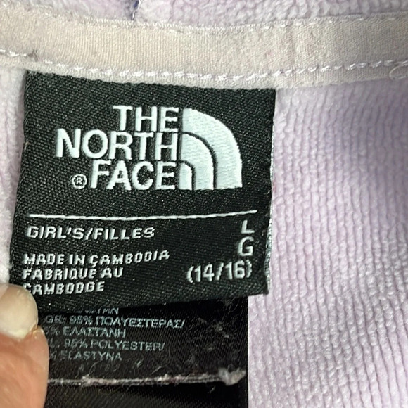 💰 The North Face Girl's Agave Hoodie Full Zip Jacket - Picture 6 of 14